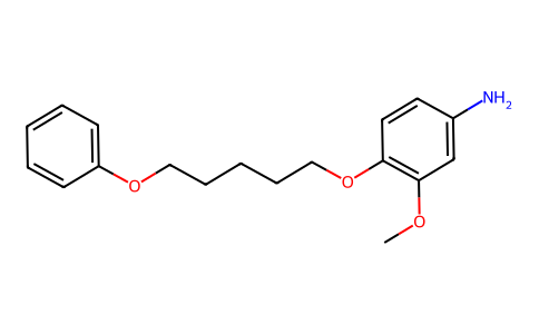 m-Anisidine, 4-((5-phenoxypentyl)oxy)- 107779-32-8